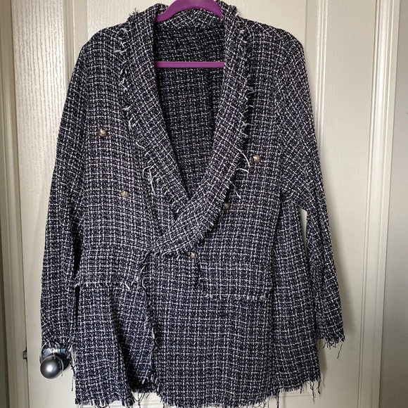 SHEIN Jackets & Blazers - Tweed Blazer